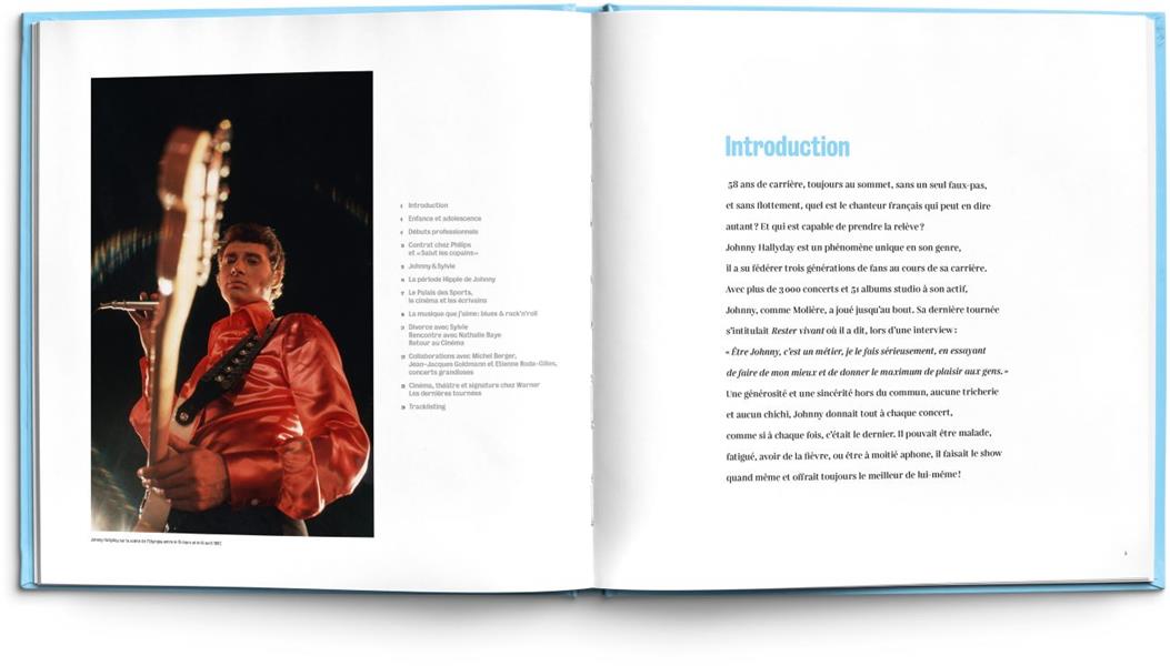 JOHNNY HALLYDAY - Front Cover