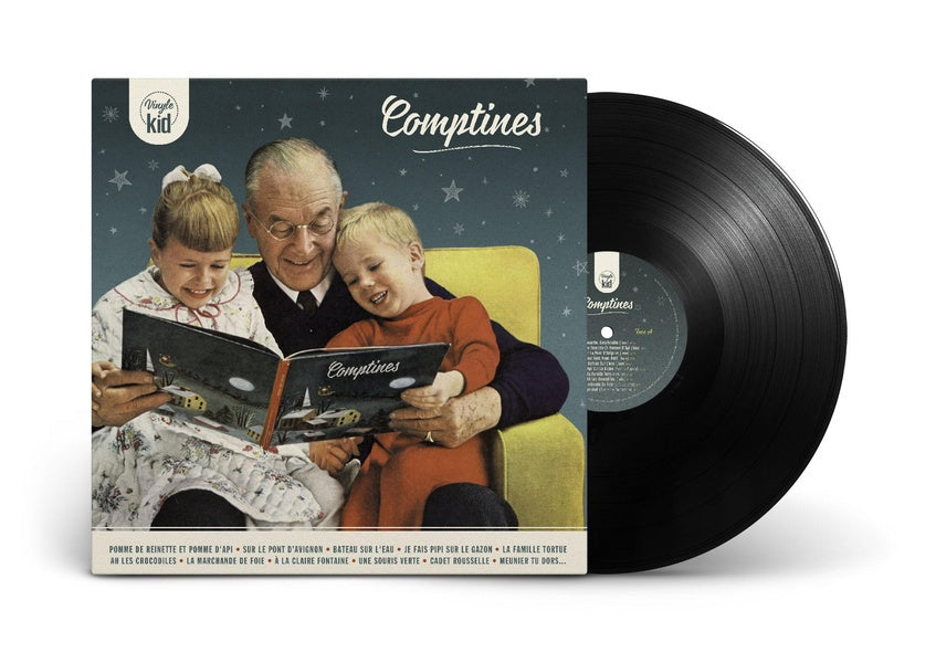 VINYLKID COMPTINES - Front Cover