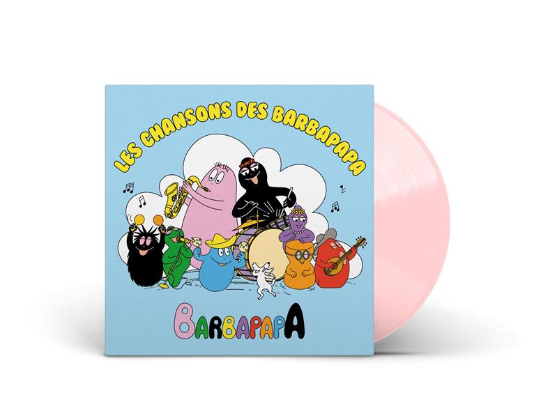 LES CHANSONS DES BARBAPAPA - Front Cover
