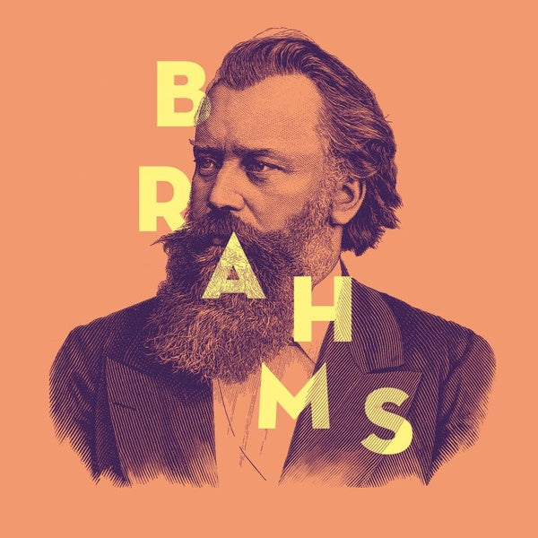 LES CHEFS D'ŒUVRES DE BRAHMS - Front Cover