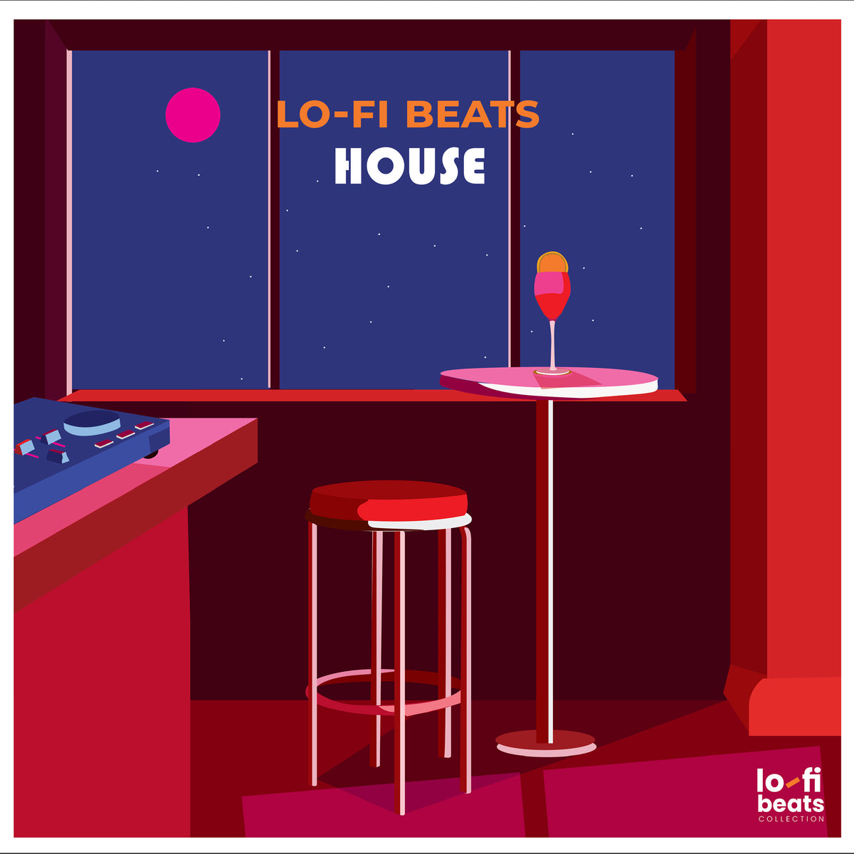 LO-FI BEATS HOUSE - Front Cover