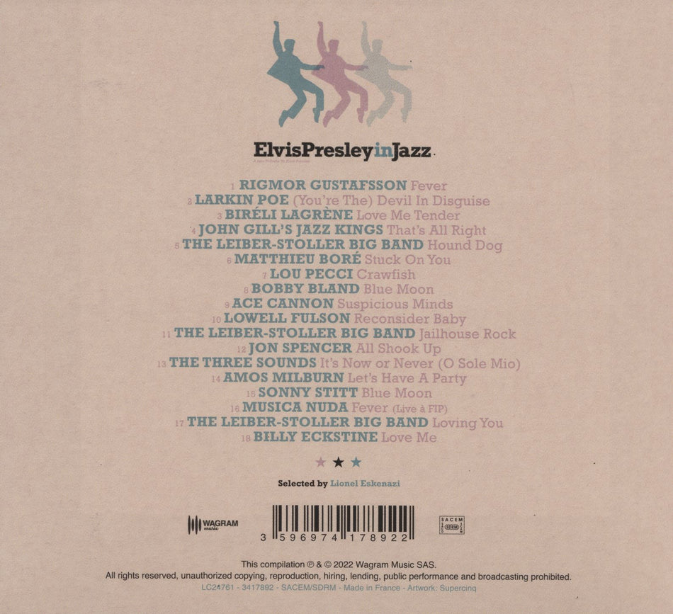 ELVIS PRESLEY IN JAZZ - Back Cover