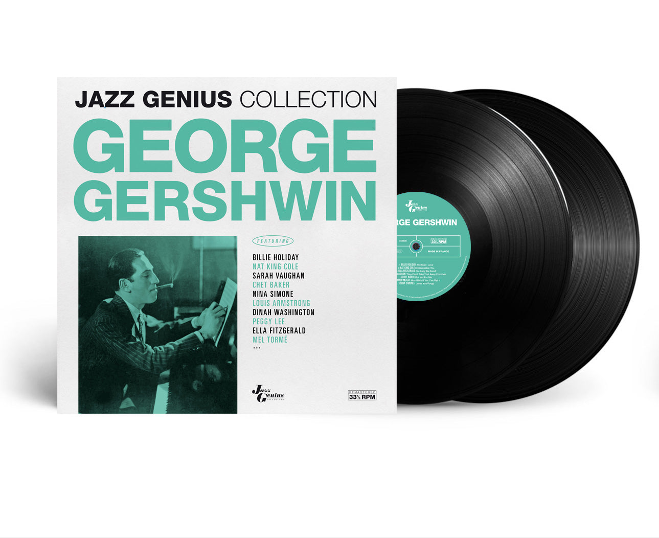 JAZZ GENIUS - GEORGES GERSWING - Front Cover
