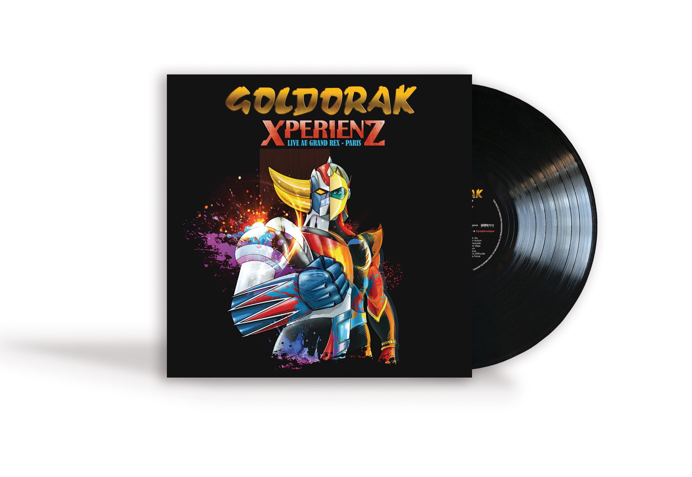 GOLDORAK XPERIENZ - Front Cover
