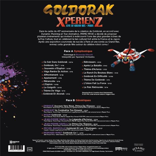GOLDORAK XPERIENZ - Front Cover