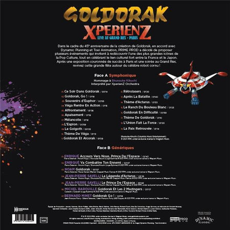 GOLDORAK XPERIENZ - Front Cover