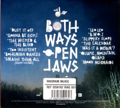BOTH WAYS OPEN JAWS - Back Cover