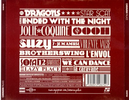 CARAVAN PALACE - Back Cover