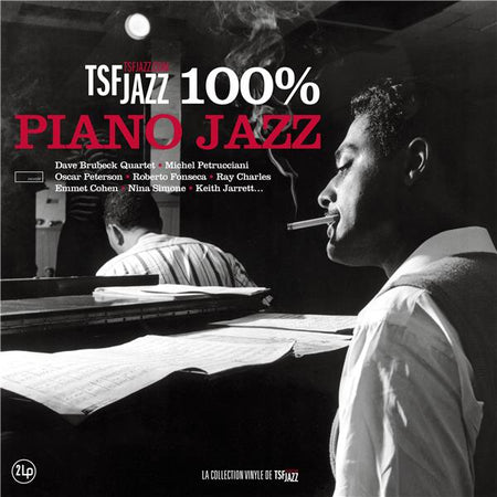 TSF JAZZ 100% PIANO JAZZ - Front Cover