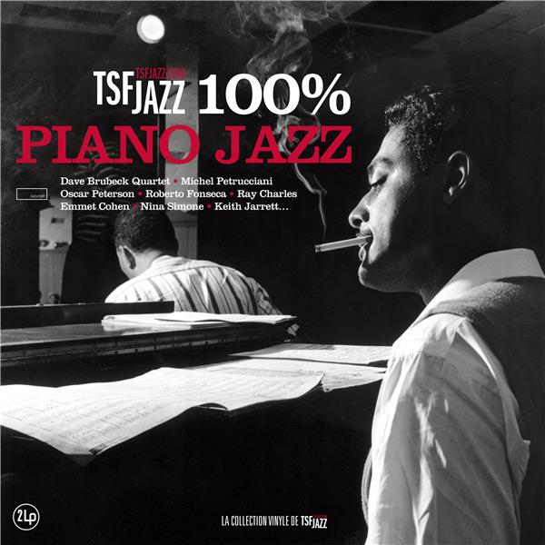 TSF JAZZ 100% PIANO JAZZ - Front Cover