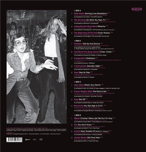 SAMPLED DISCO FUNK - Front Cover