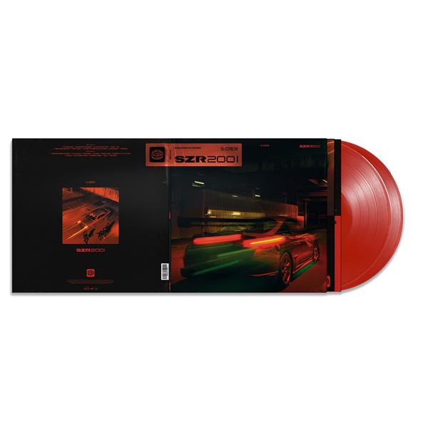 SZR 2001 - DOUBLE VINYLE COULEUR ROUGE - Front Cover