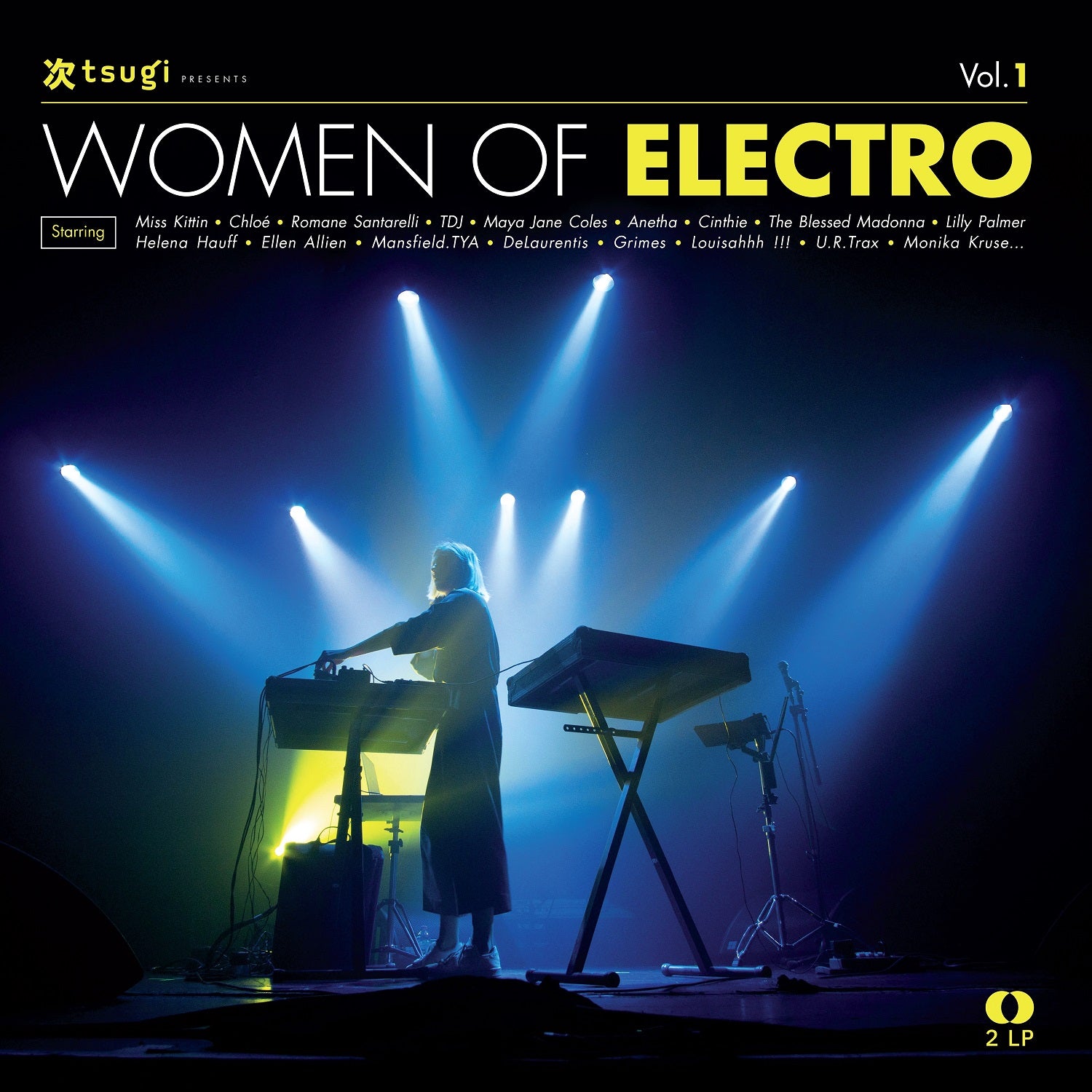 WOMEN OF ELECTRO VOL.1 - Front Cover