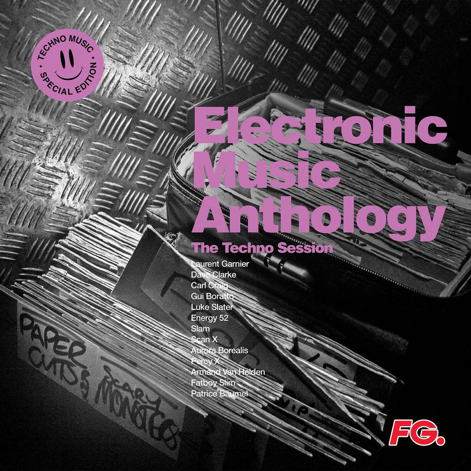 ELECTRONIC MUSIC ANTHOLOGY : THE TECHNO SESSION - Front Cover