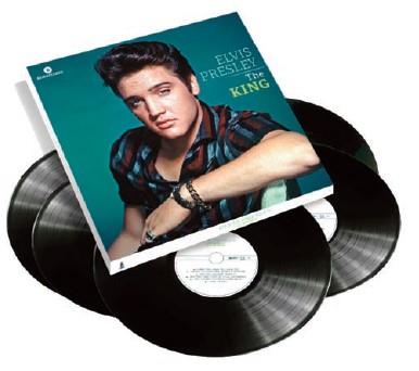 ELVIS PRESLEY – THE KING - Front Cover
