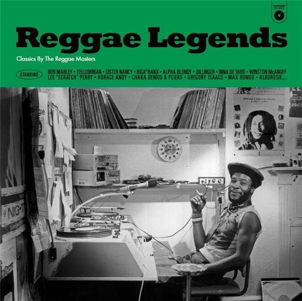 VINYL BOX REGGAE LEGEND - Front Cover