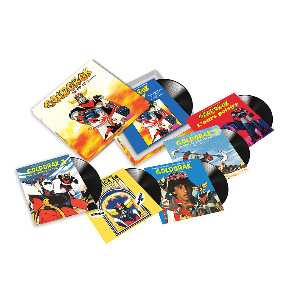 COFFRET GOLDORAK - THE BOX SET II - Front Cover