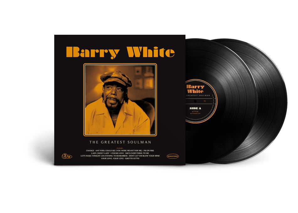 BARRY WHITE - THE GREATEST SOULMAN - Front Cover