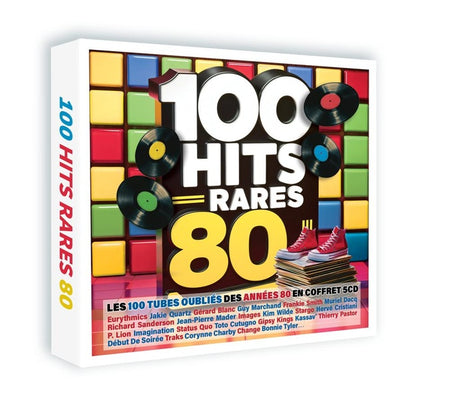 100 Hits Rares '80 Coffret - Front Cover