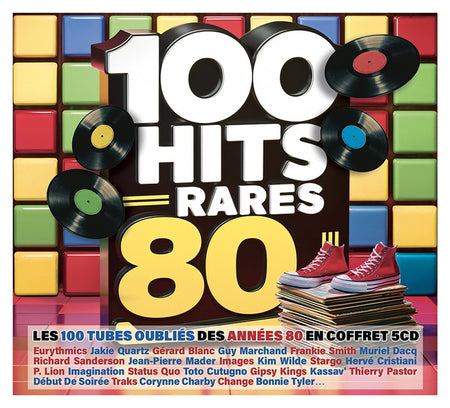 100 Hits Rares '80 Coffret - Front Cover