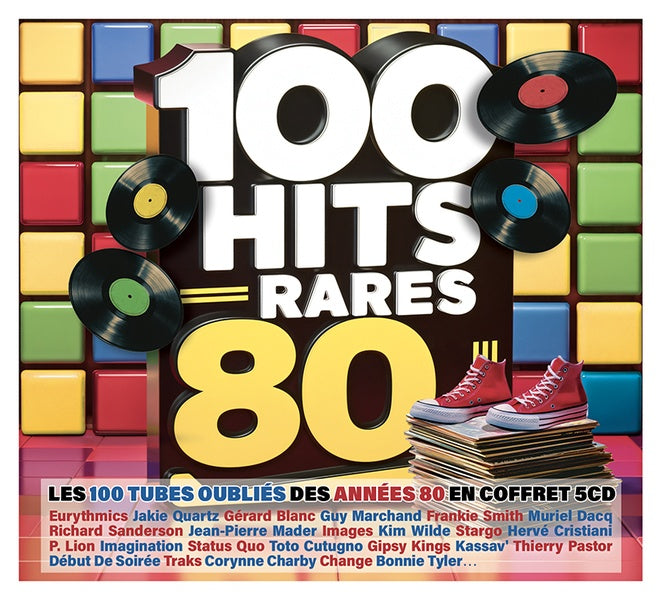 100 Hits Rares '80 Coffret - Front Cover