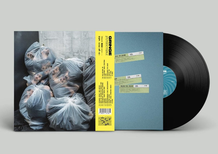 HYPERSENSIBLE - VINYLE COULEUR BLEU TURQUOISE TRANSPARENT - Front Cover
