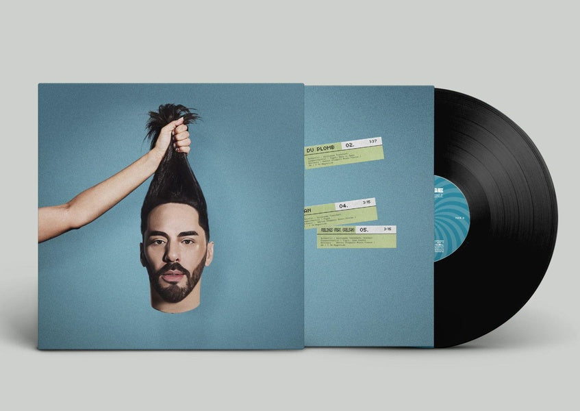 HYPERSENSIBLE - VINYLE COULEUR BLEU TURQUOISE TRANSPARENT - Front Cover