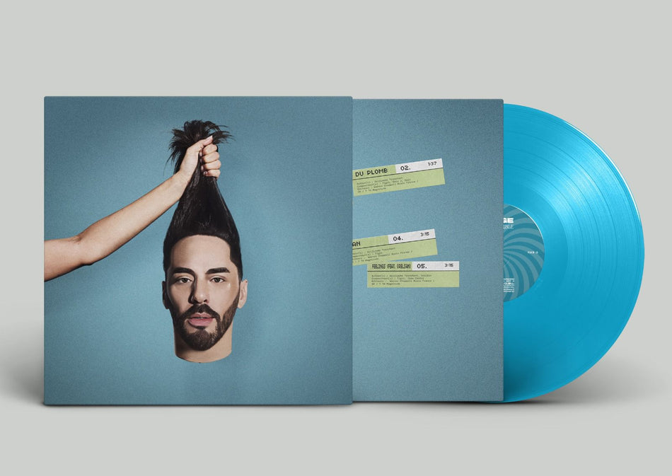 HYPERSENSIBLE - VINYLE COULEUR BLEU TURQUOISE TRANSPARENT - Front Cover