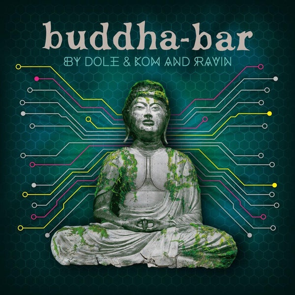BUDDHA BAR BY DOLE & KOM AND RAVIN - VINYLE COULEUR ROSE ET JAUNE - Front Cover