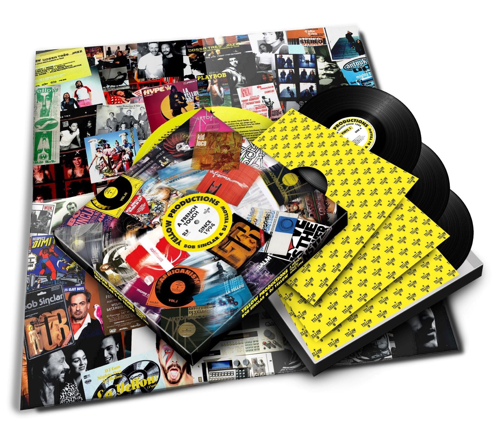 A FRENCH TOUCH SINCE 1994 BY BOB SINCLAR & DJ YELLOW - Front Cover