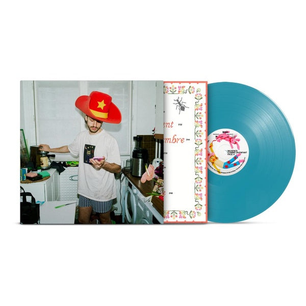 COMME UN ENFANT - VINYLE COULEUR TURQUOISE - Front Cover