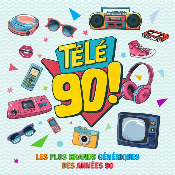 TÉLÉ 90! - Front Cover