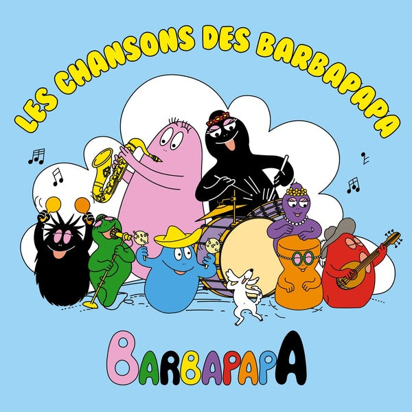 Les Chansons des Barbapapa - Front Cover