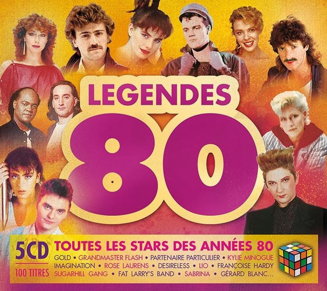 Légendes 80 Coffret - Front Cover