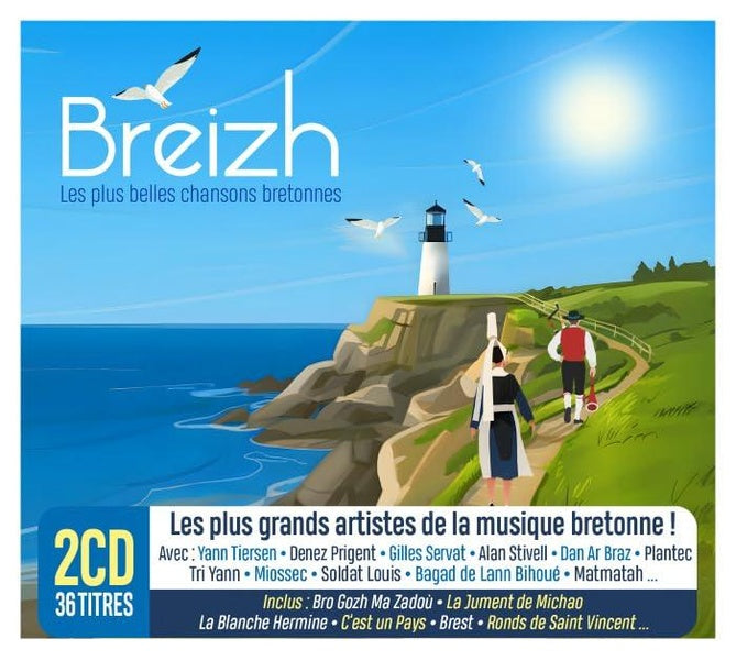 Breizh : Les plus belles chansons bretonnes - Front Cover