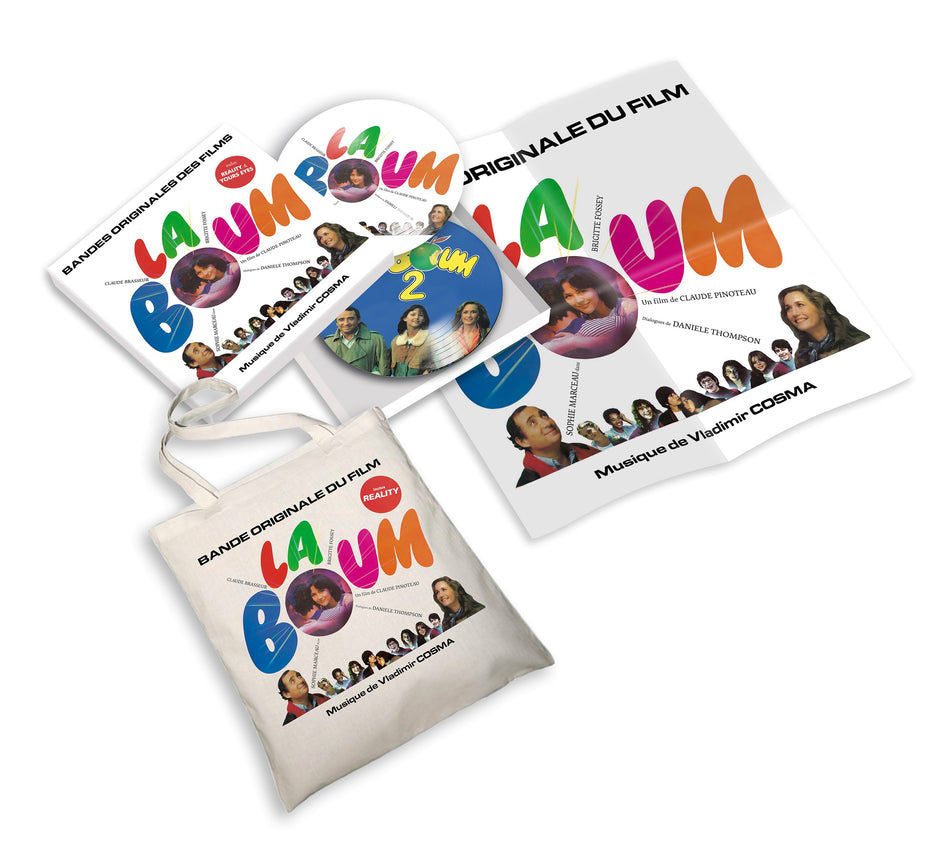 VINYLBOX LA BOUM 1 & 2 - PICTURE DISC - Front Cover