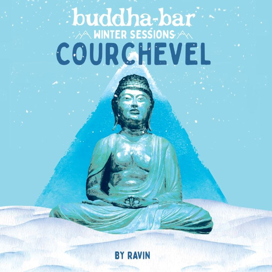 WINTER SESSIONS COURCHEVEL - VINYLE BLANC ET TURQUOISE - Front Cover