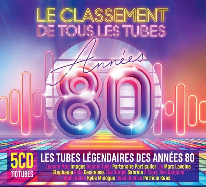 Le classement de tous les tubes années 80 - Front Cover