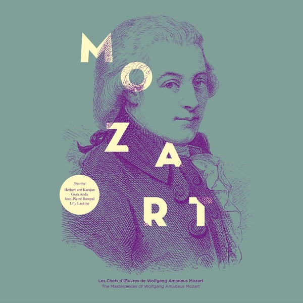 Les chefs d’œuvres de Wolfgang Amadeus Mozart - Front Cover
