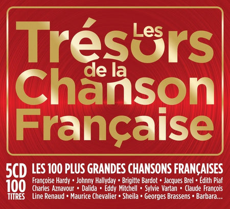 Les Trésors de la chanson française - Front Cover
