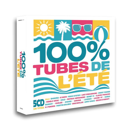 100 Tubes de l'été Coffret - Front Cover