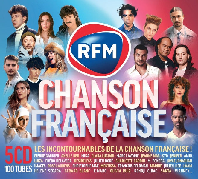 RFM Chanson Française Coffret - Front Cover