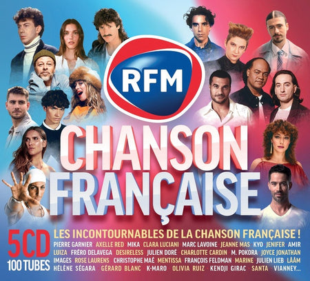 RFM Chanson Française Coffret - Front Cover
