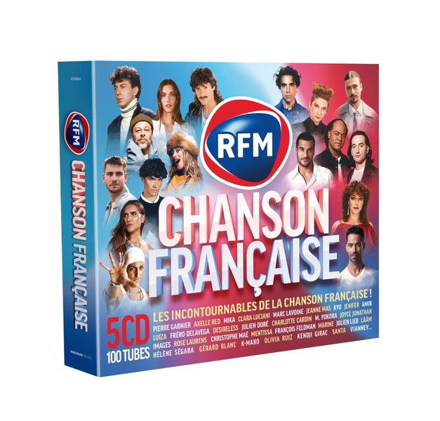 RFM Chanson Française Coffret - Front Cover
