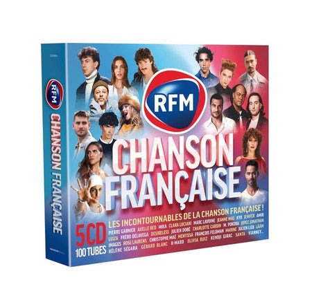 RFM Chanson Française Coffret - Front Cover
