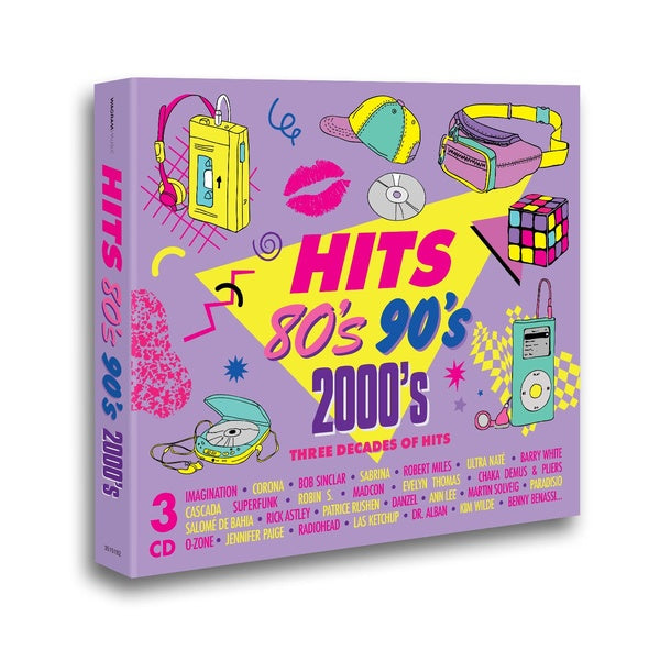 Hits 80's 90's 2000's Coffret - Front Cover