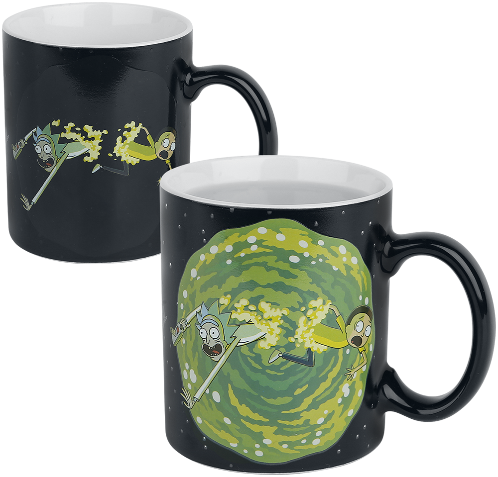 Mug  de Rick & Morty - Portail - Mug Thermo-Réactif - pour Unisexe - multicolore - Rick & Morty - View 2