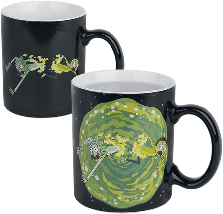 Mug  de Rick & Morty - Portail - Mug Thermo-Réactif - pour Unisexe - multicolore - Rick & Morty - View 2