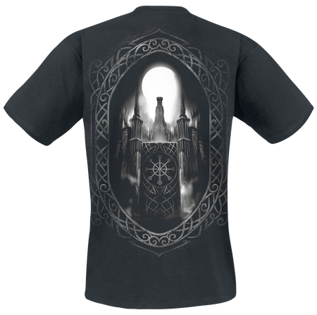 T-Shirt Manches courtes  de Toxic Angel - Hel - M à 4XL - pour Homme - noir - Toxic Angel - View 2