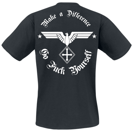 T-Shirt Manches courtes  de Motörhead - Make A Difference - S à 4XL - pour Homme - noir - Motörhead - View 2